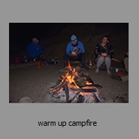 warm up campfire 